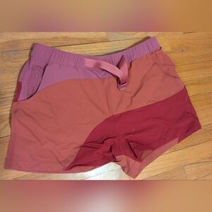 Outdoor Voices color block shorts